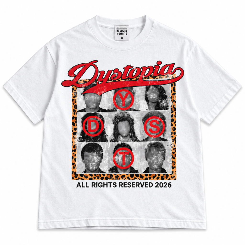 "Most wanted" white tee